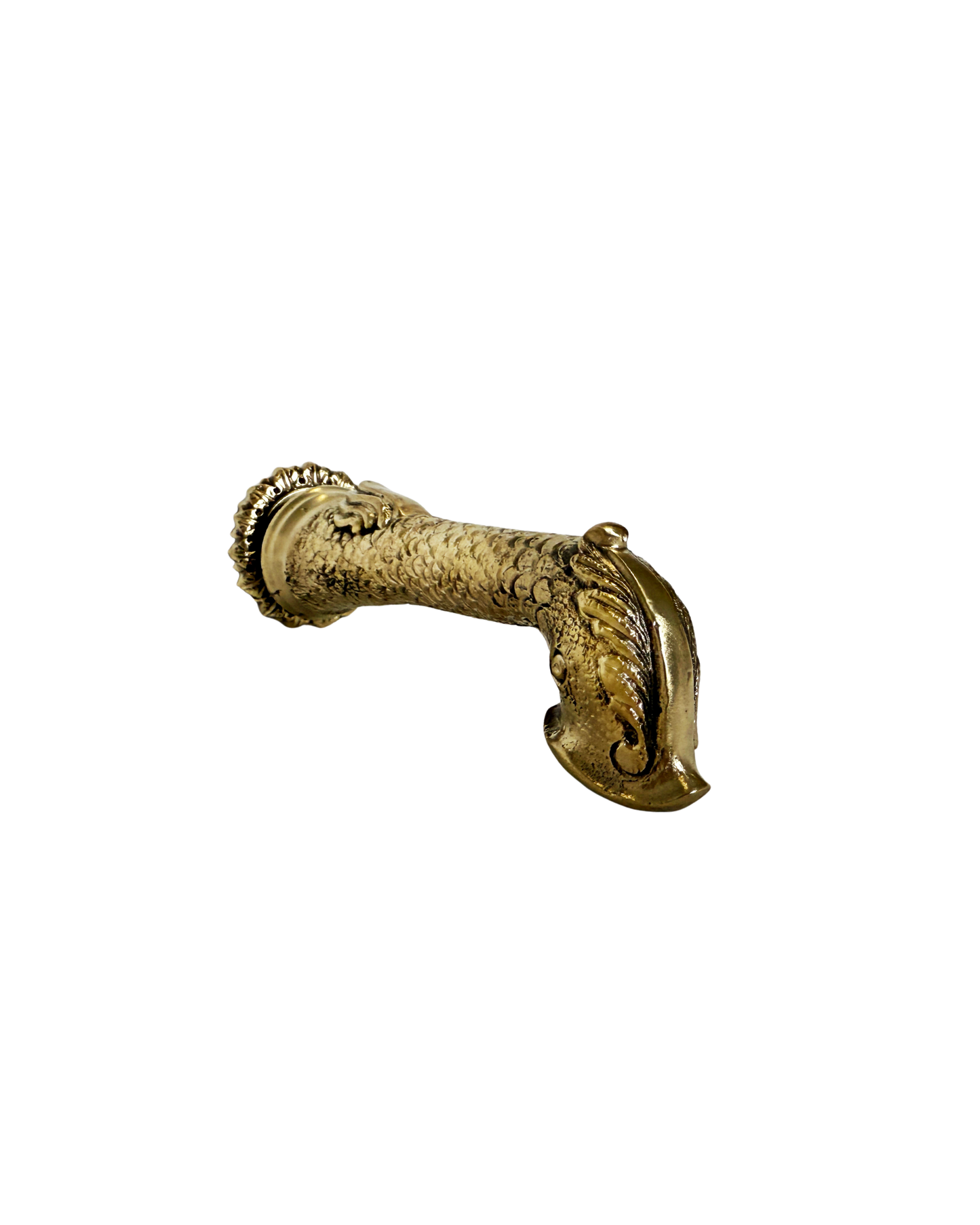 Solid Brass Fish Spout