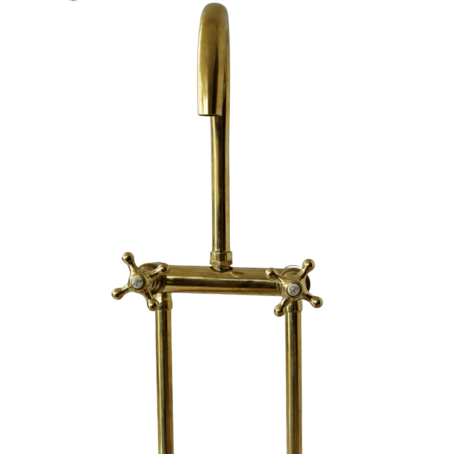 Solid brass customised pillar kitchen mixer