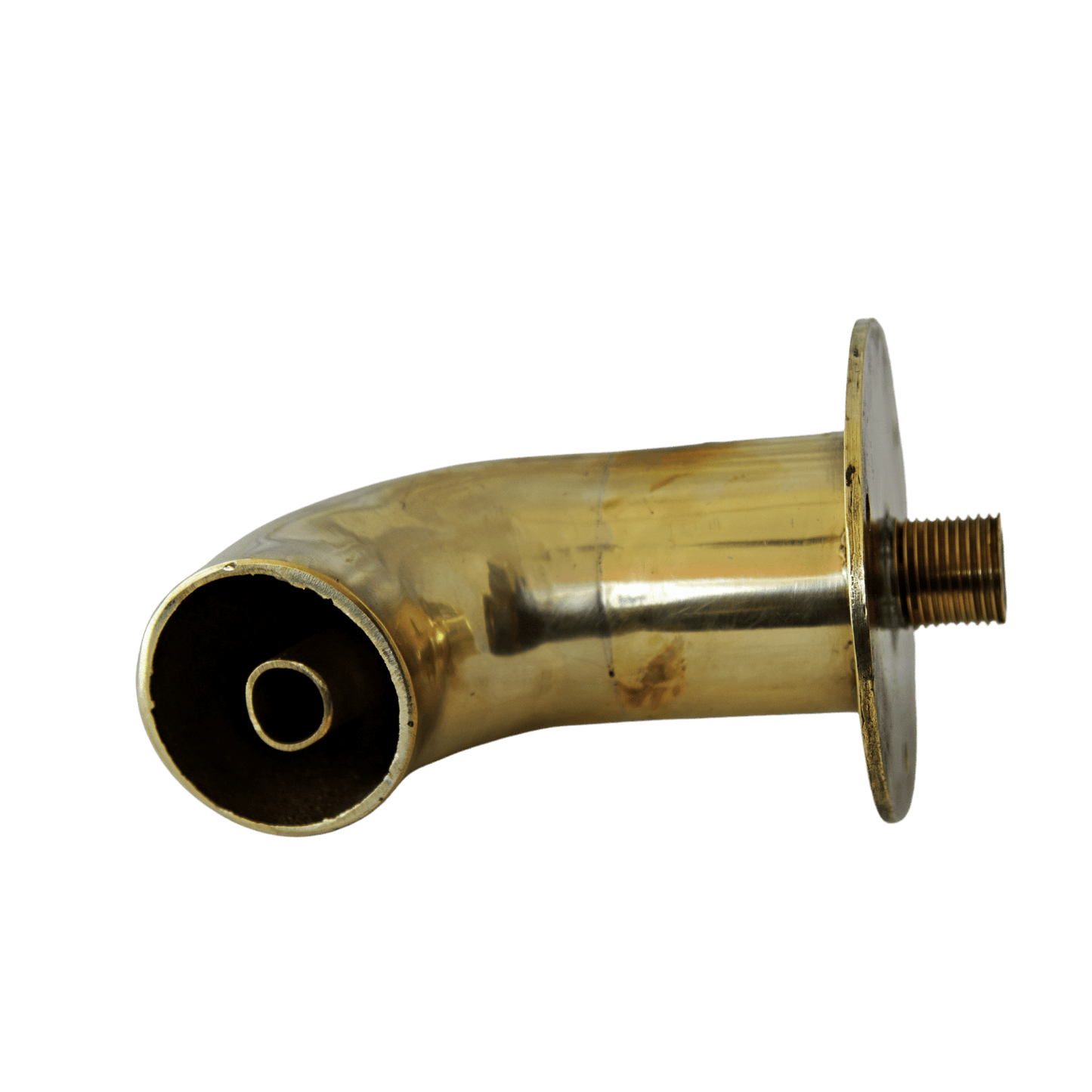 Solid brass spout