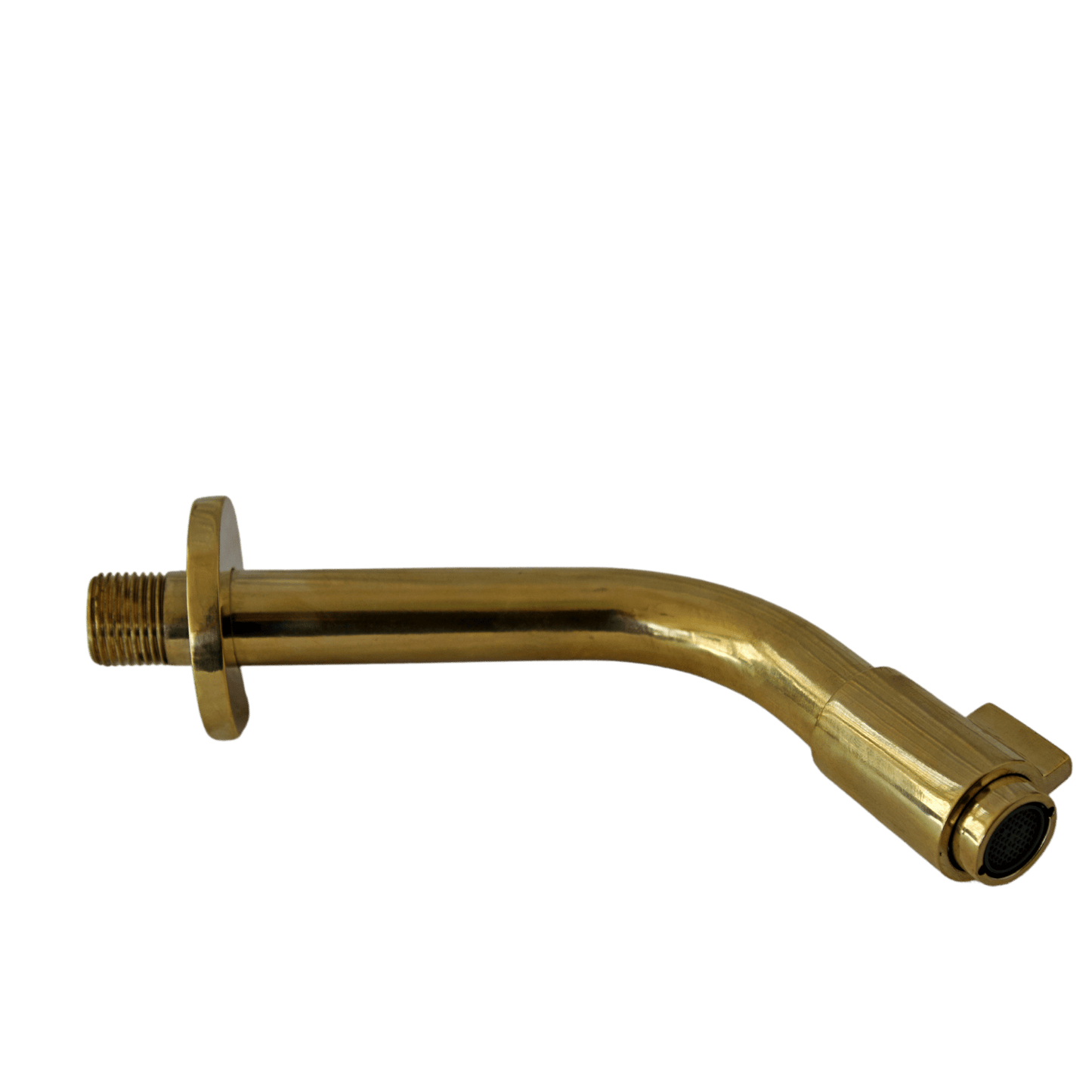 Solid brass spout