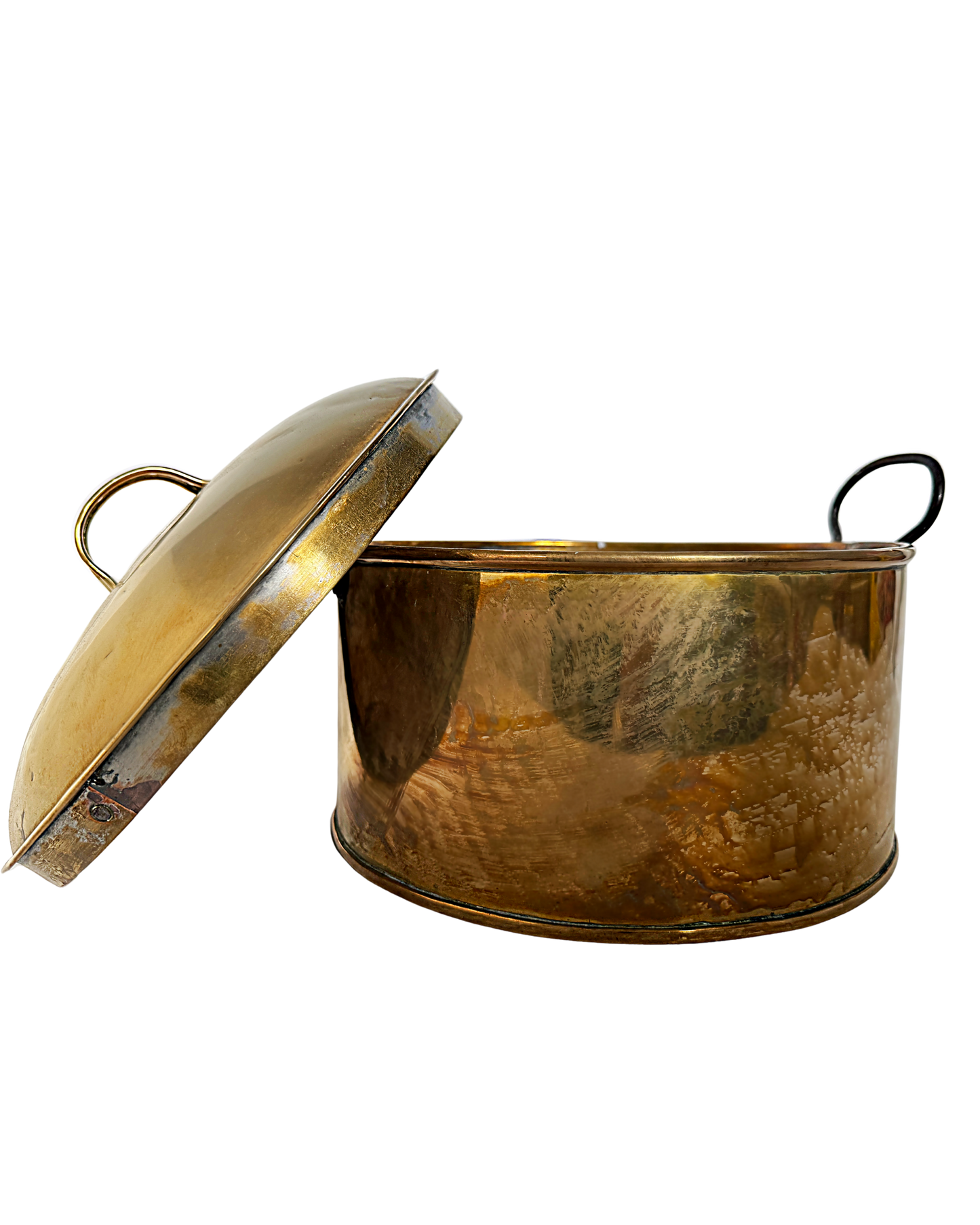 Solid Brass Pot with lid