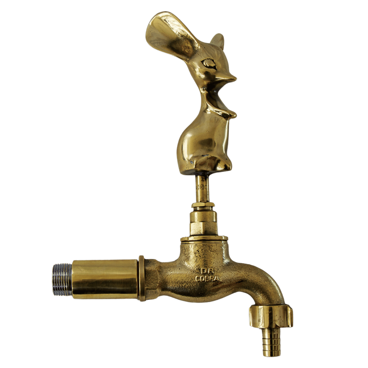 Solid Brass Animal Taps - Rabbit