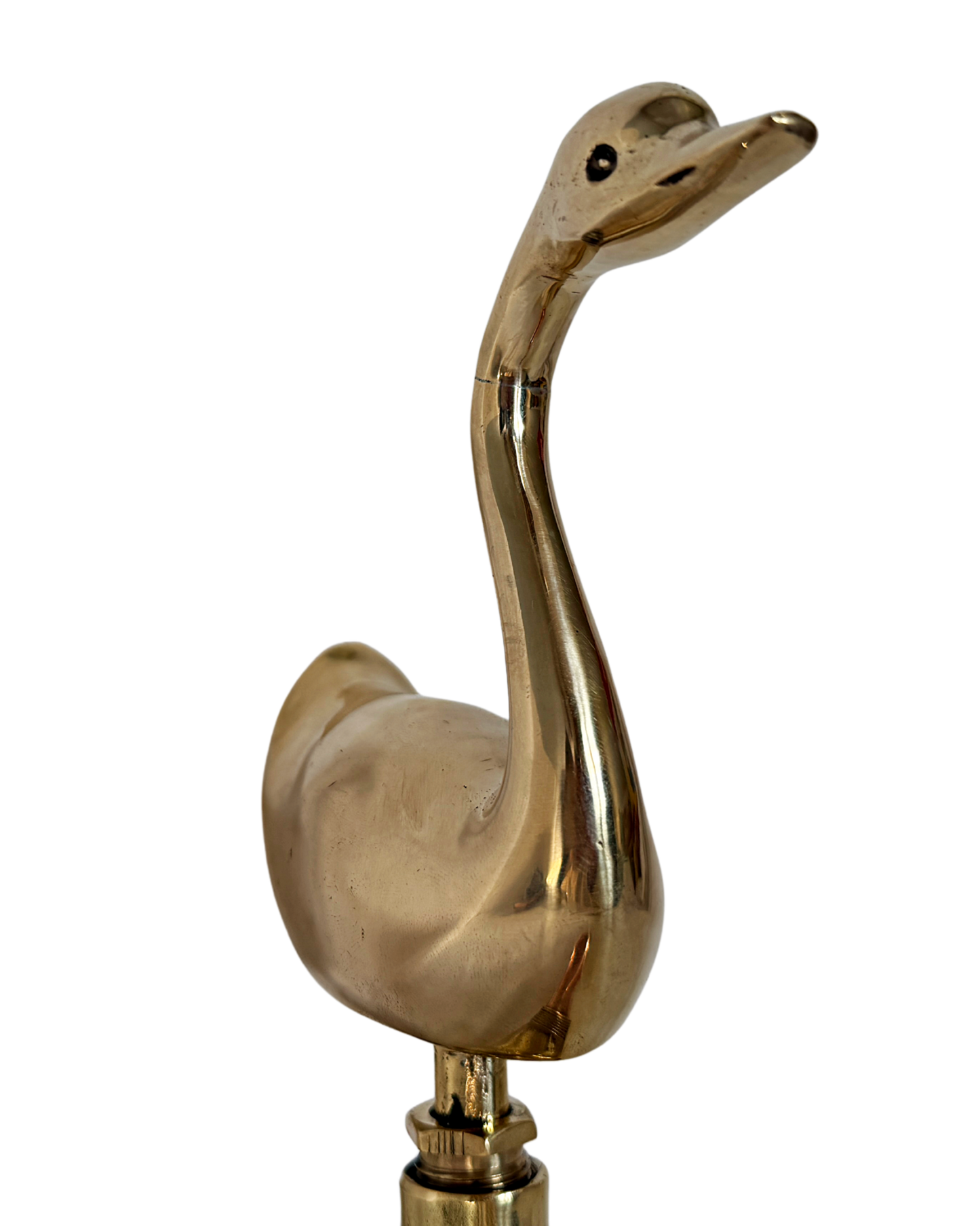 Solid Brass Animal Taps-Swan with copper spout
