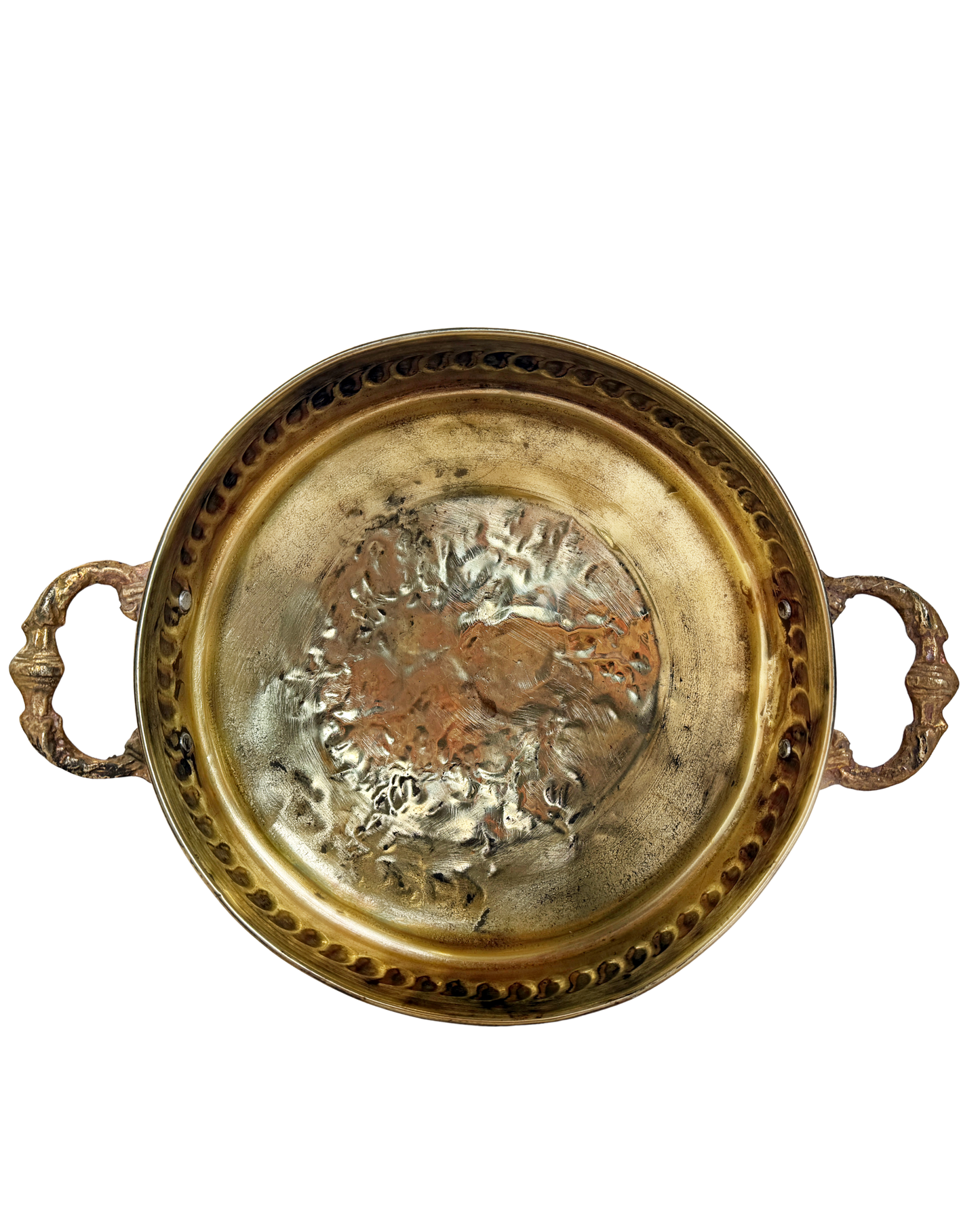 Solid Brass Fruit Bowl