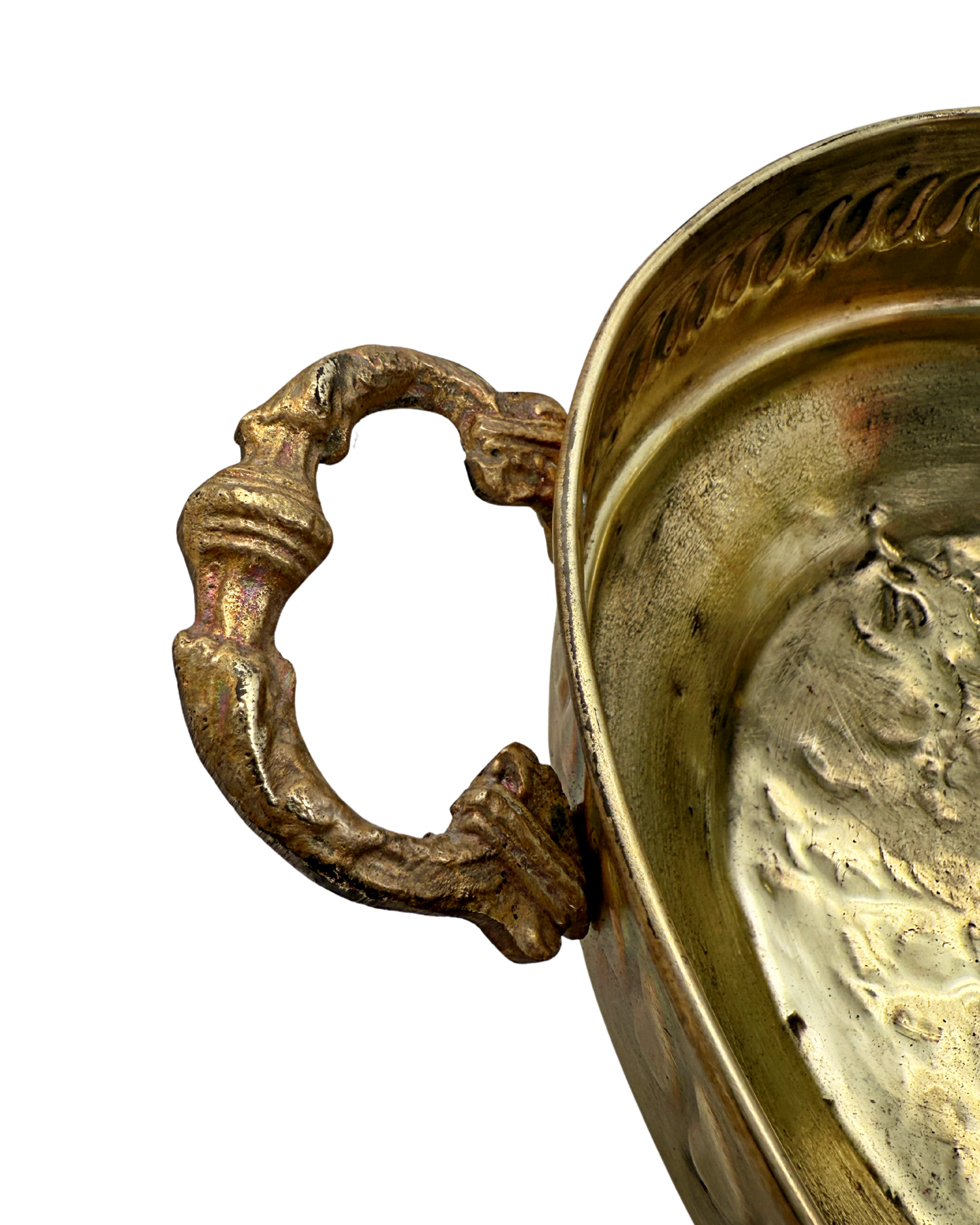 Solid Brass Fruit Bowl