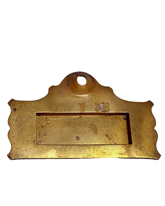 Solid Brass Letterbox