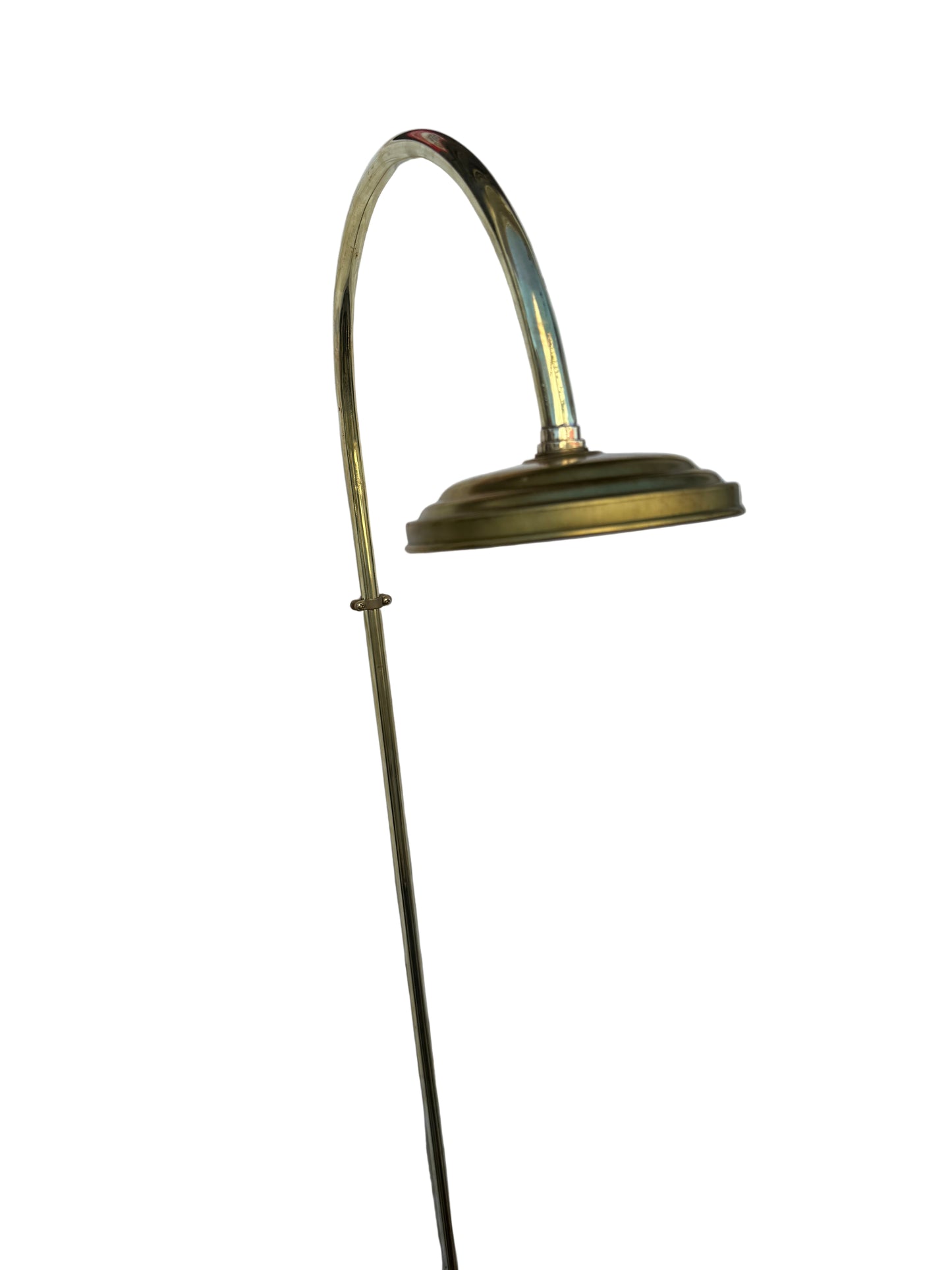 Exposed Solid Brass shower set with curved finish