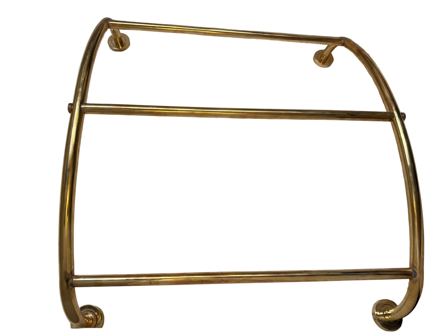 Solid Brass Wall-Mounted Towel Holder