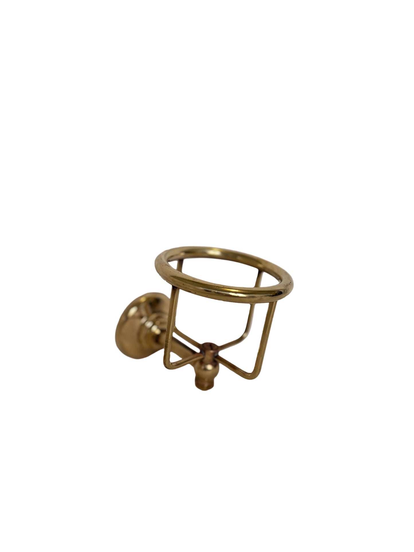 Solid Brass Toothbrush Holder