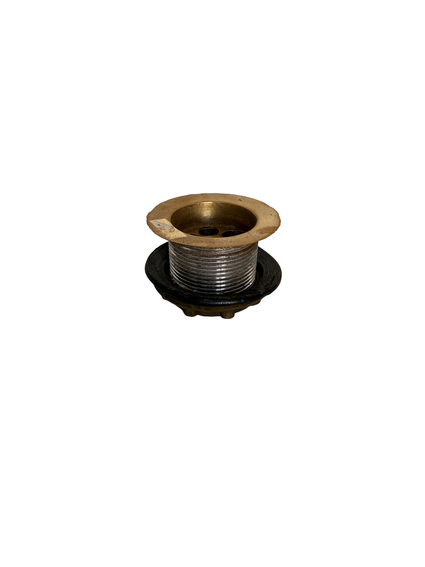 Solid Brass Bath Grating (Non-Clicker)