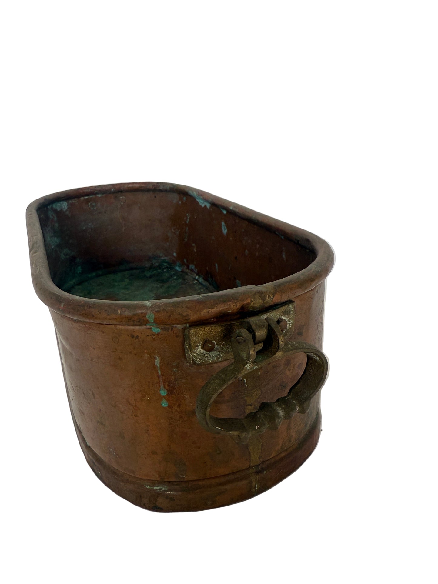 Vintage Copper Planter or Trough (Converted Fish Kettle or Boiler)