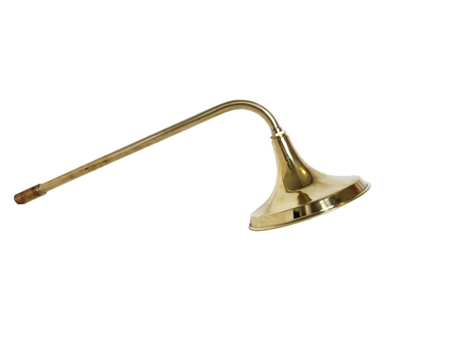 Solid Brass Cone Shower Rose and Arm