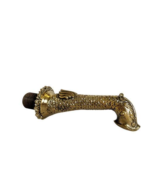 Solid Brass Fish Spout