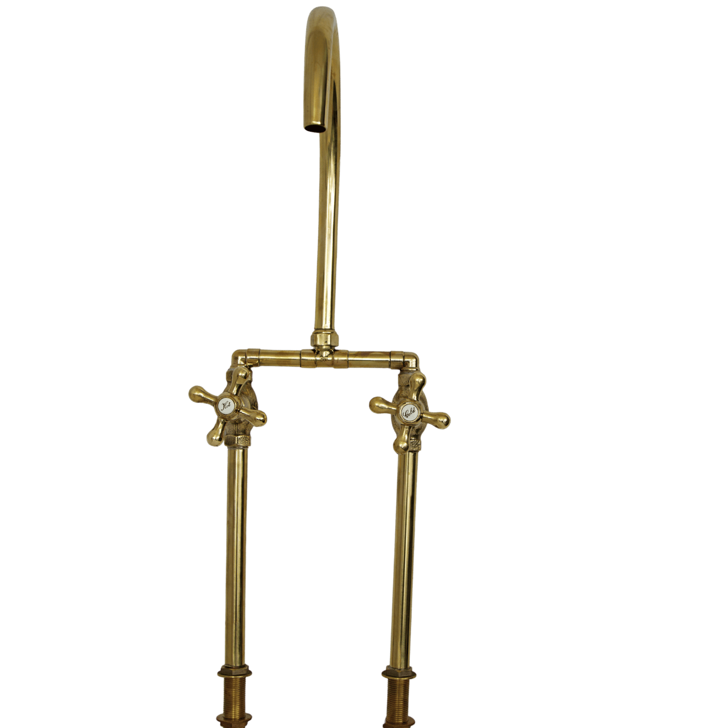 Solid brass customised pillar kitchen mixer