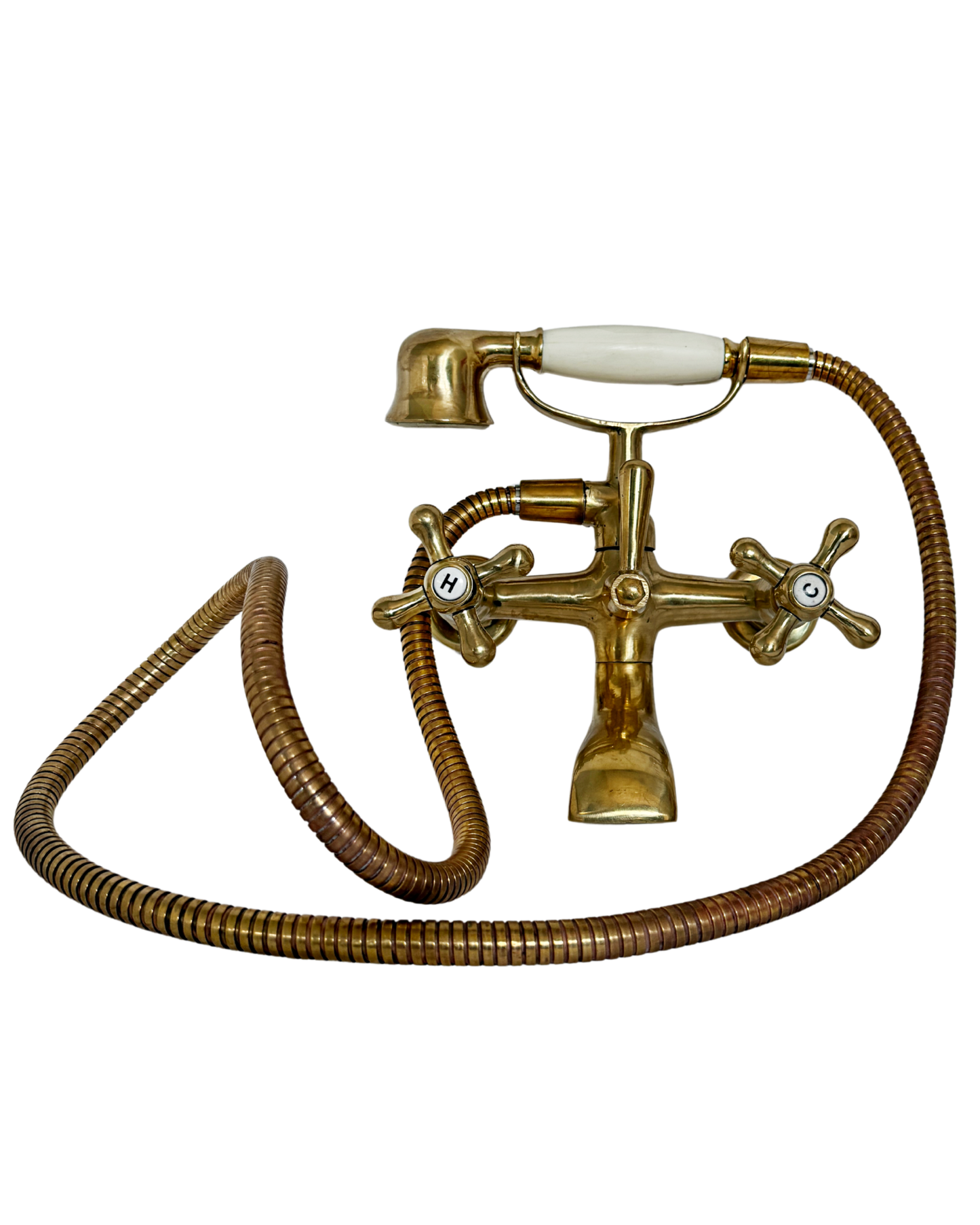 Solid Brass Wall Mounted Bath Mixer