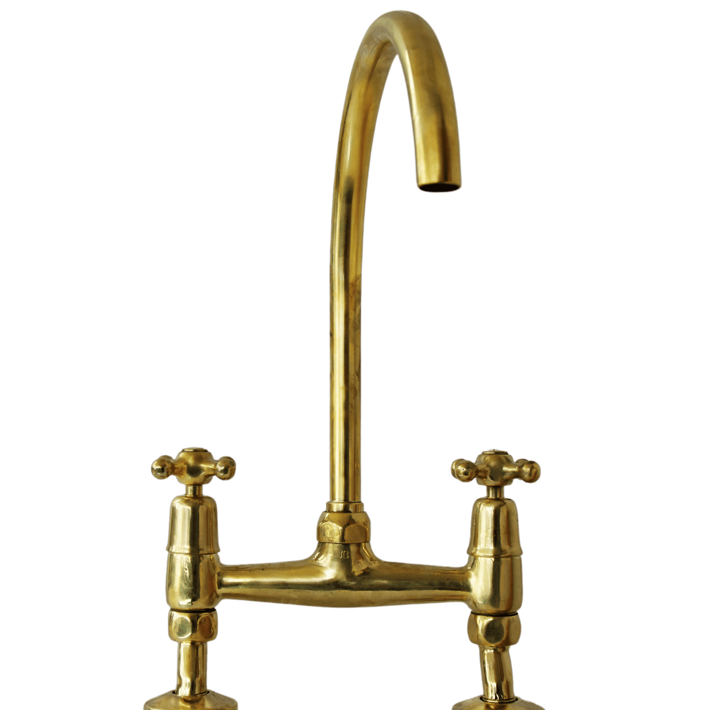 Solid brass pillar kitchen mixer