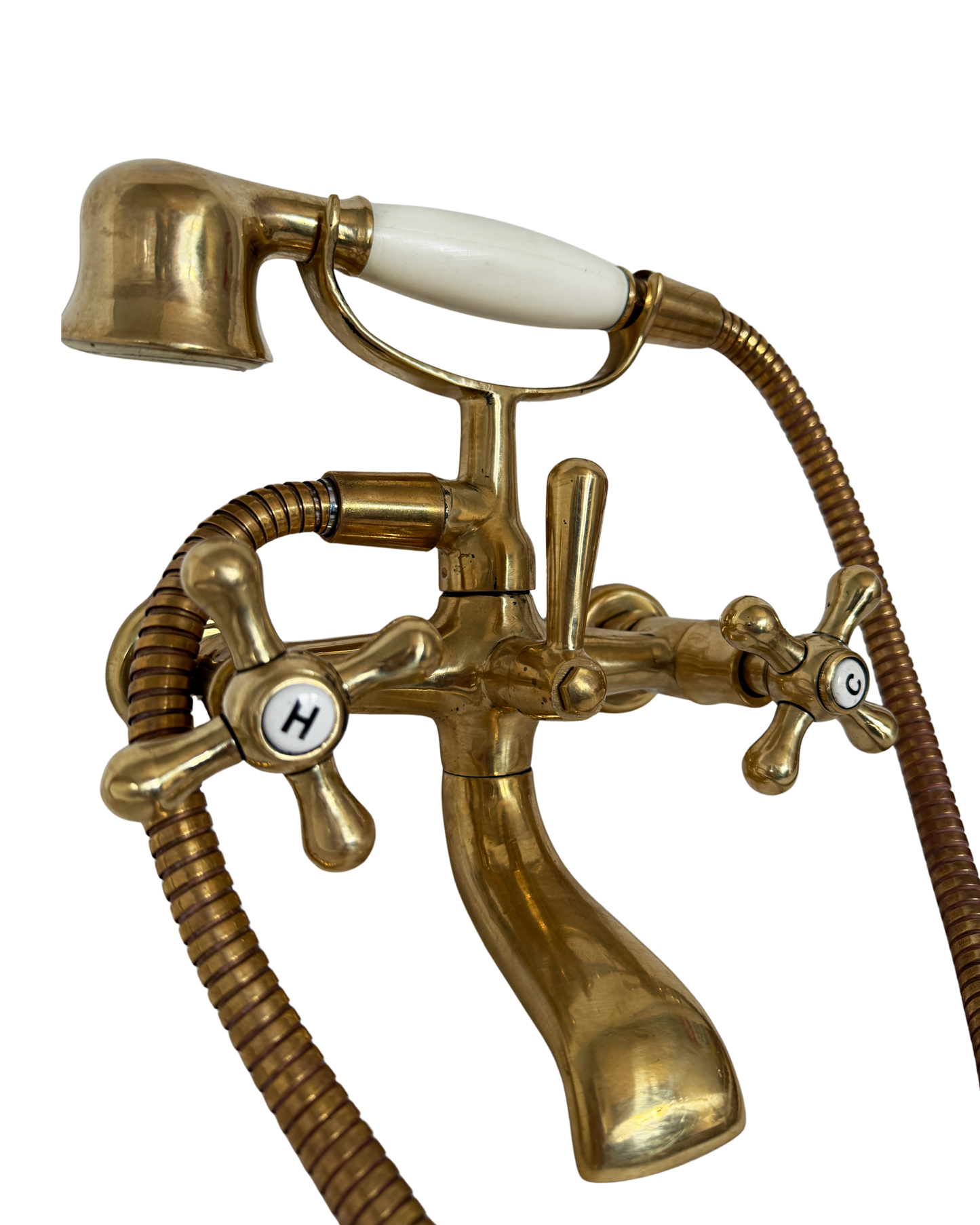 Solid Brass Wall Mounted Bath Mixer