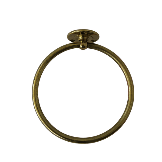 Solid Brass Towel Ring