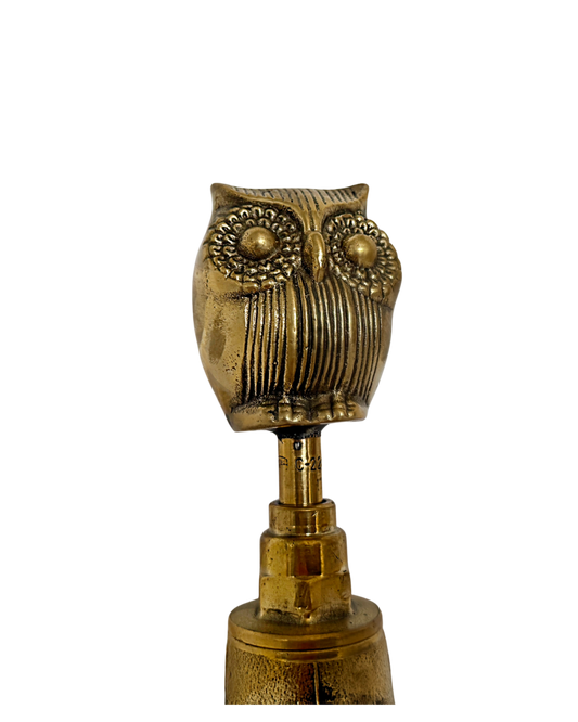 Solid Brass Animal Tap (OWL) with Copper Spout