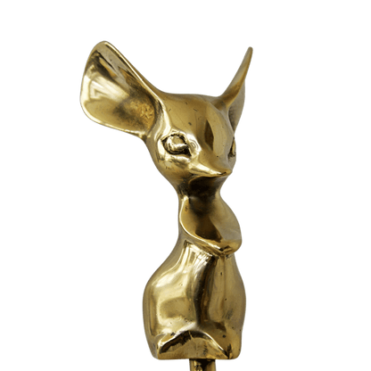 Solid Brass Animal Taps - Rabbit