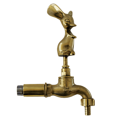 Solid Brass Animal Taps - Rabbit