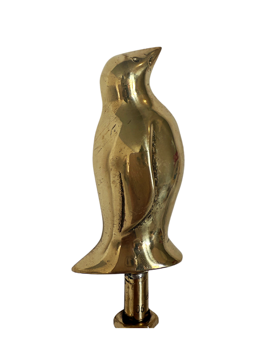 Solid Brass Animal Tap-Penguin With Copper Spout