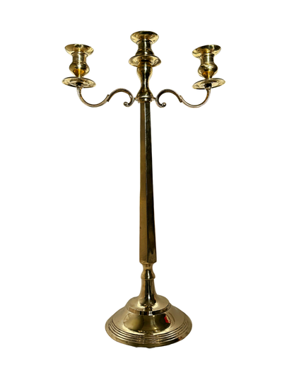 Solid Brass Candle Holder