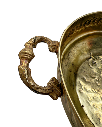 Solid Brass Fruit Bowl