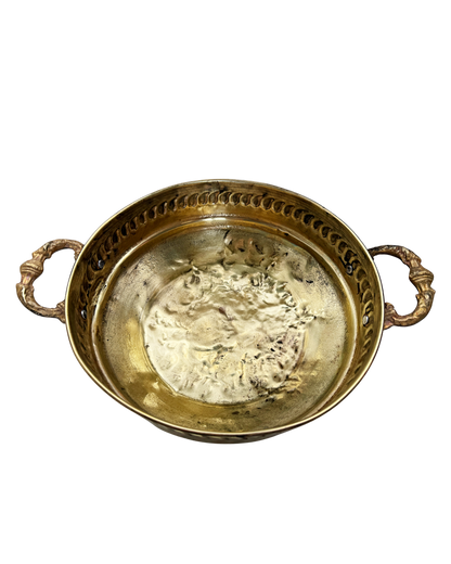 Solid Brass Fruit Bowl