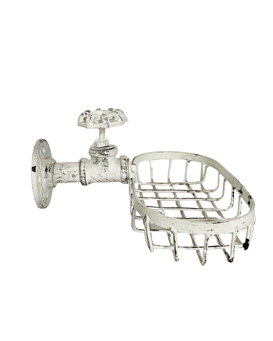 White Soap Dish