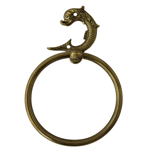 Solid Brass Towel Ring