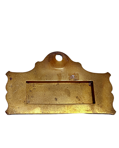 Solid Brass Letterbox