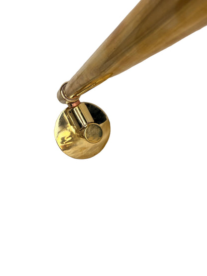 Solid Brass Burlington Riviera Swivel AirBurst Shower Head with Wall-Mounted Arm