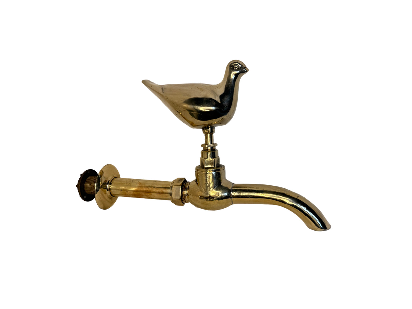 Solid Brass Animal Tap with brass spout -Bird