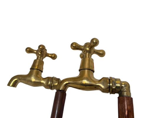 Solid Brass and Copper Pillar Taps
