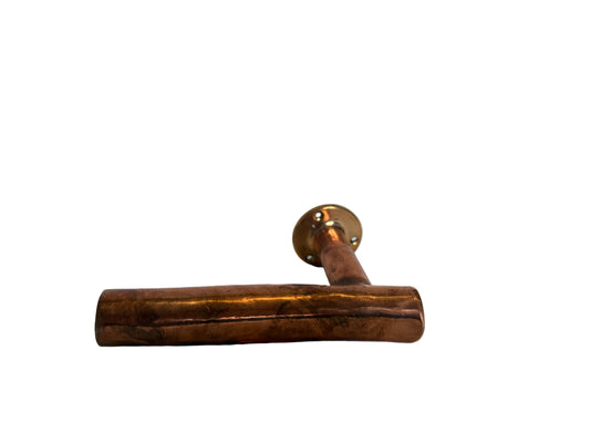 Solid Copper Toilet Roll Holder