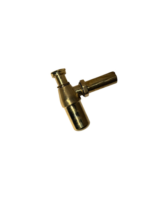 Solid Brass Bottle Trap