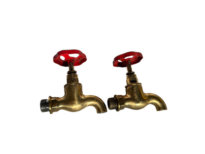 Solid Brass Bib Taps
