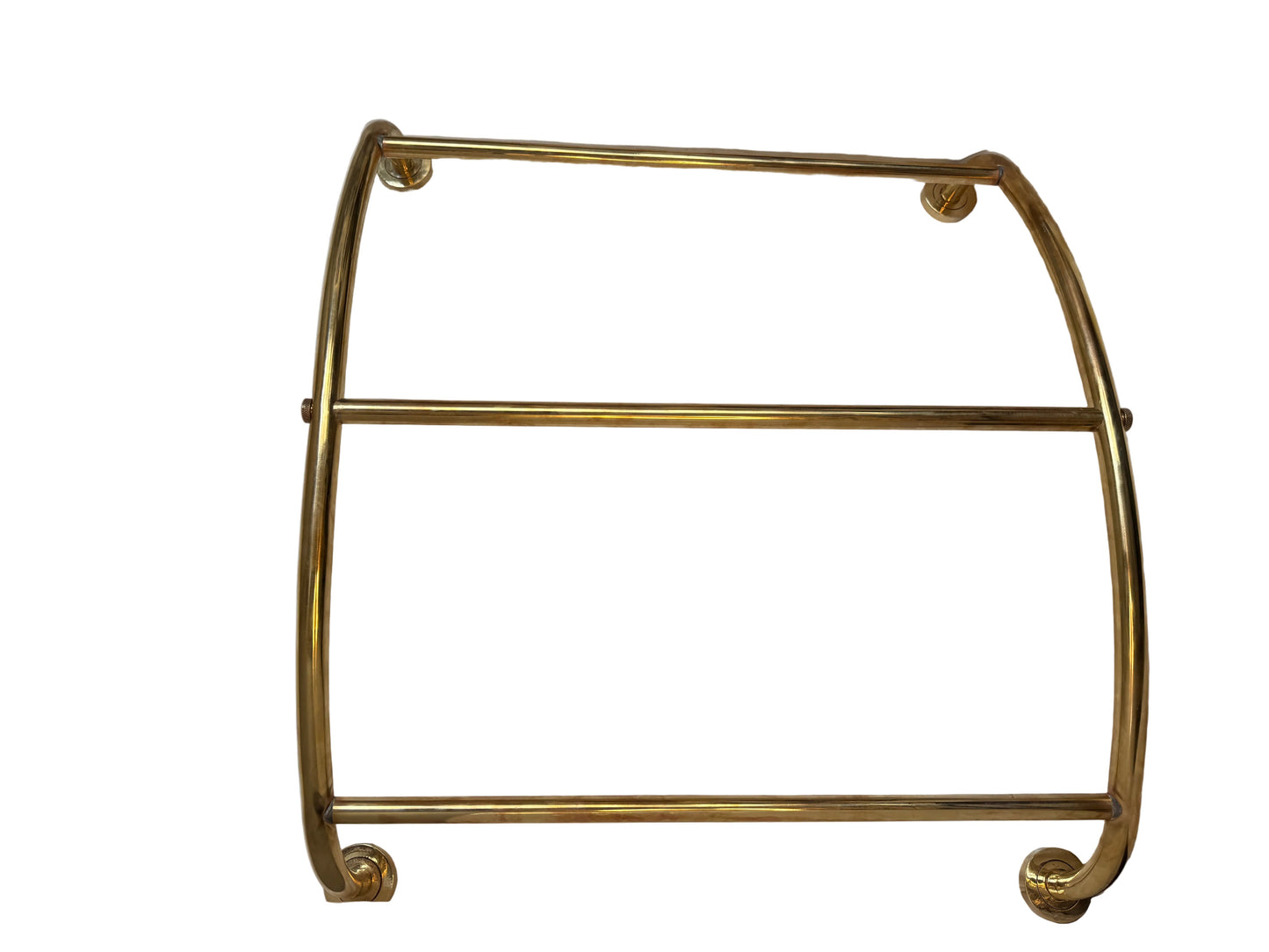 Solid Brass Wall-Mounted Towel Holder
