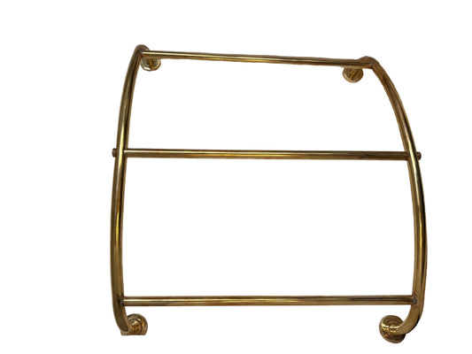Solid Brass Wall-Mounted Towel Holder