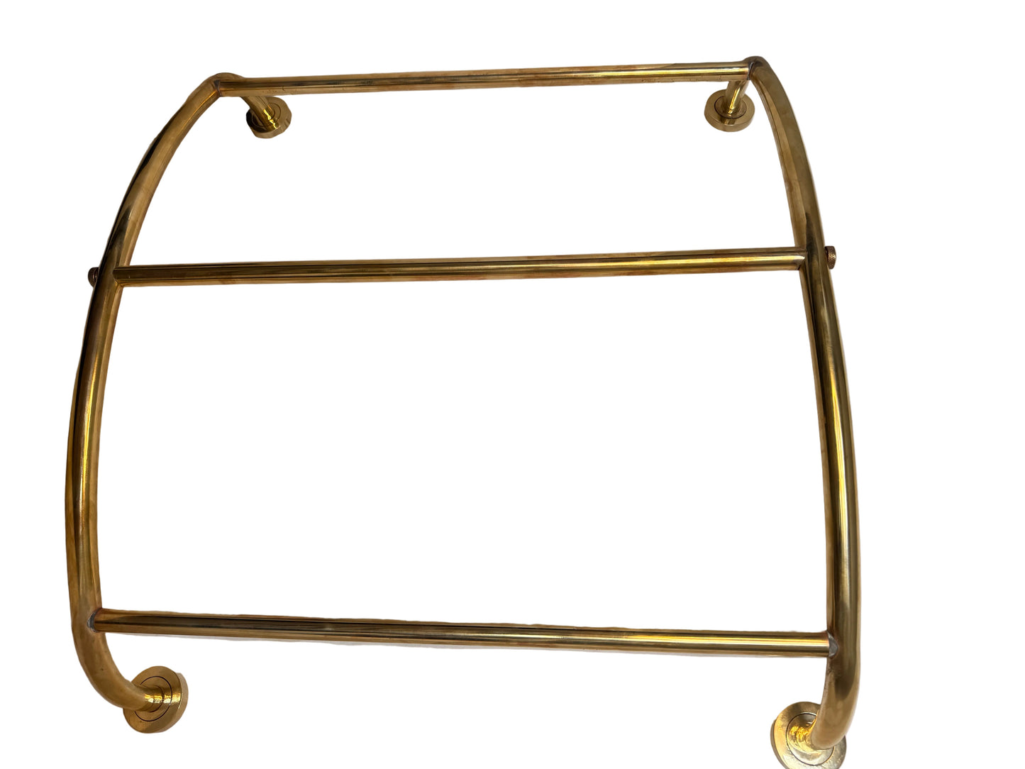 Solid Brass Wall-Mounted Towel Holder