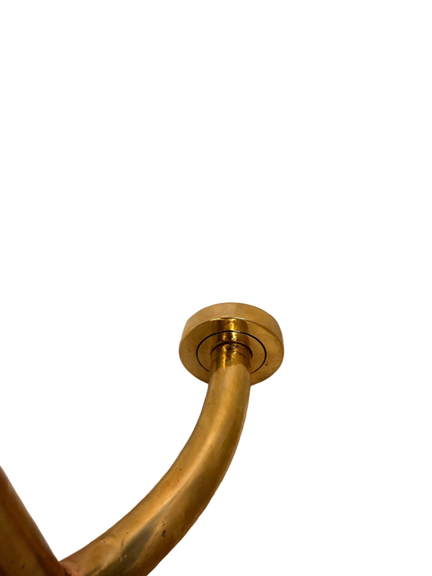 Solid Brass Wall-Mounted Towel Holder