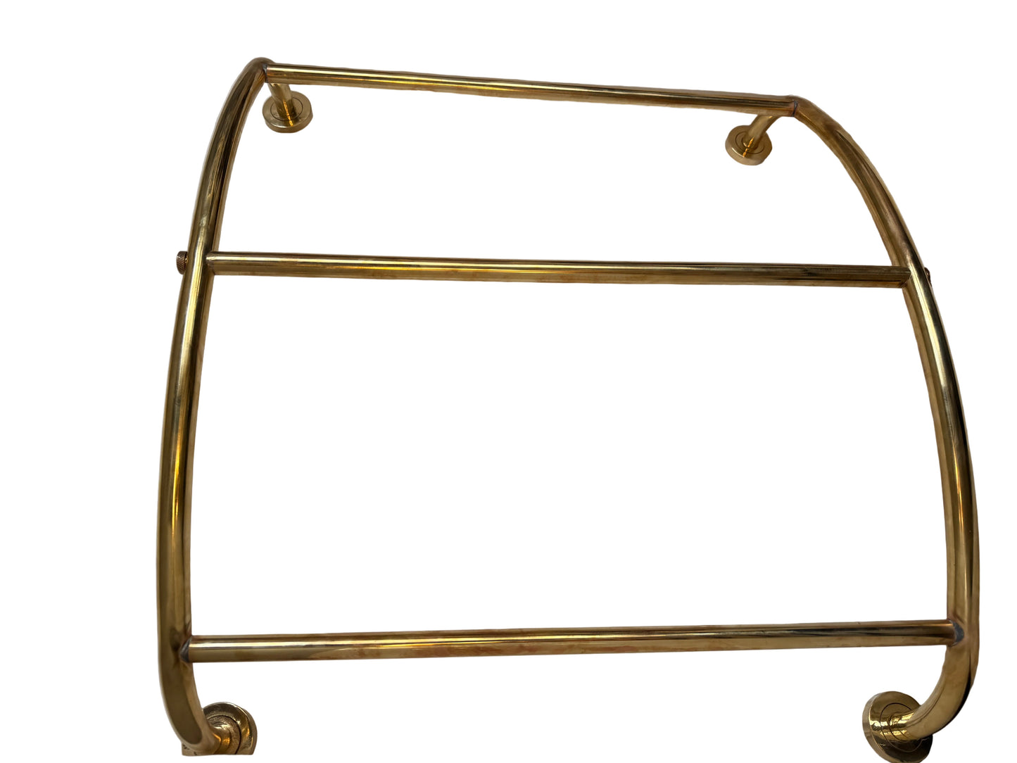 Solid Brass Wall-Mounted Towel Holder