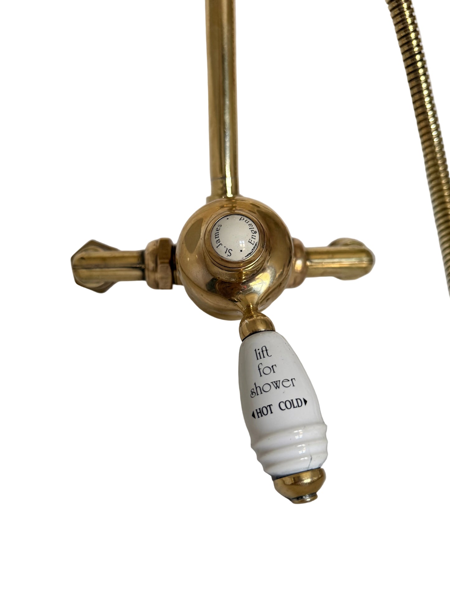 Solid Brass Kingston Wall-Mounted Rain Drop Shower System with Hand Shower