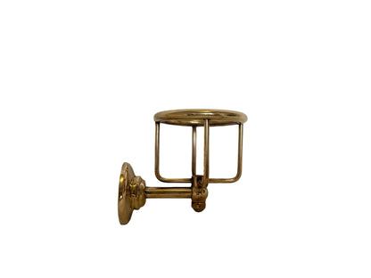 Solid Brass Toothbrush Holder