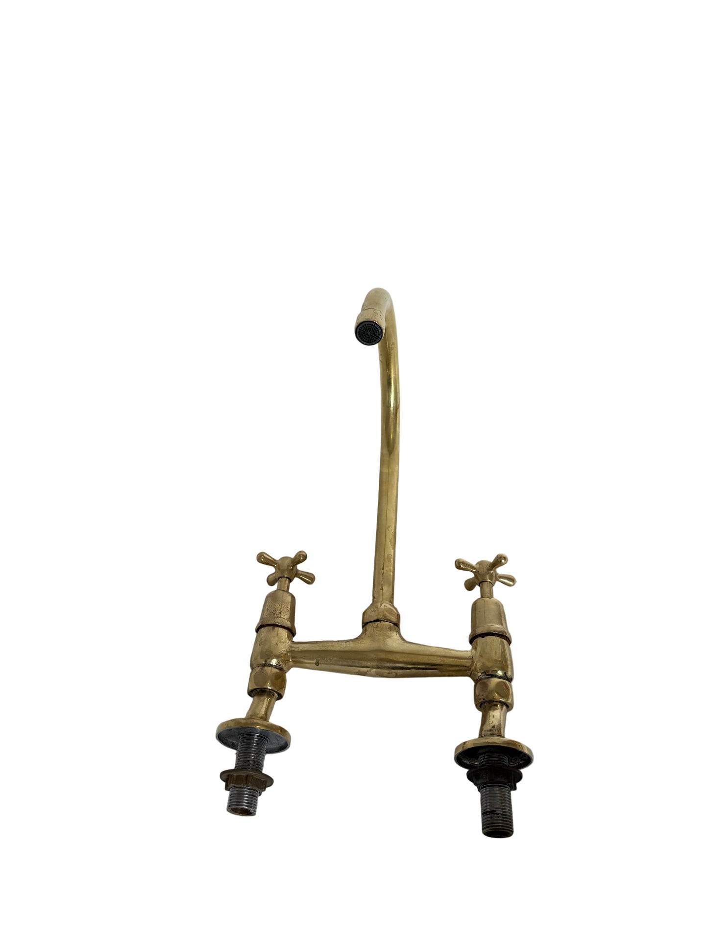 Solid Brass Pillar Kitchen Mixer