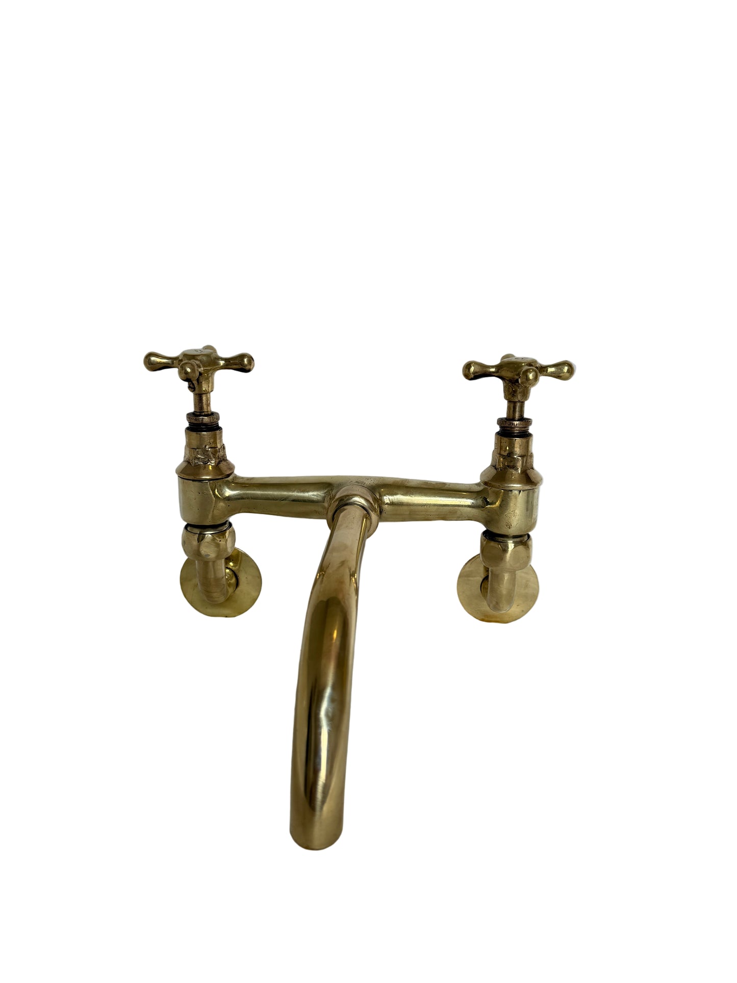 Solid Brass Wall Mounted Kitchen Mixer