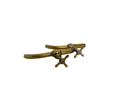 Solid Brass Bib taps with extensions