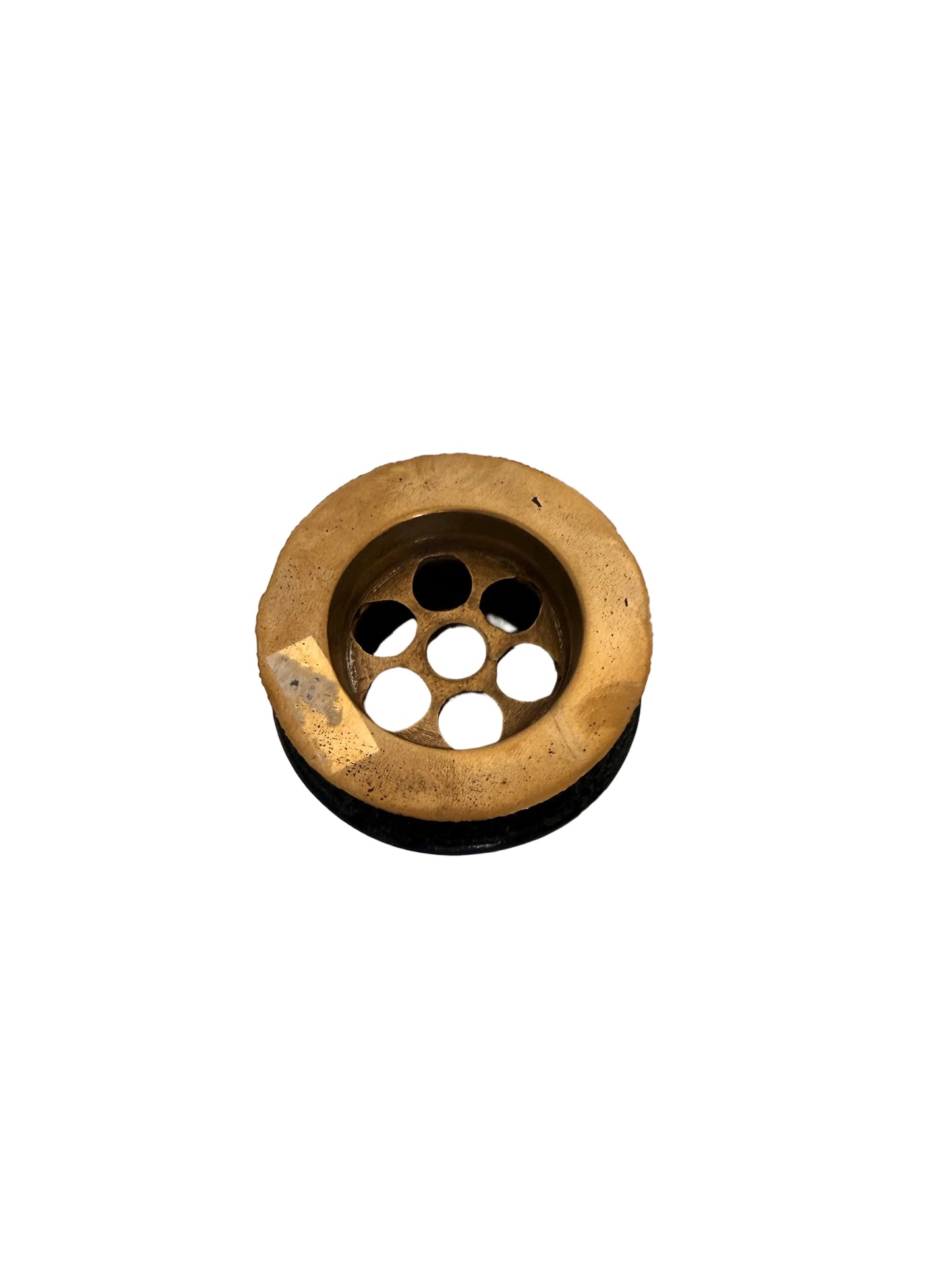 Solid Brass Bath Grating (Non-Clicker)