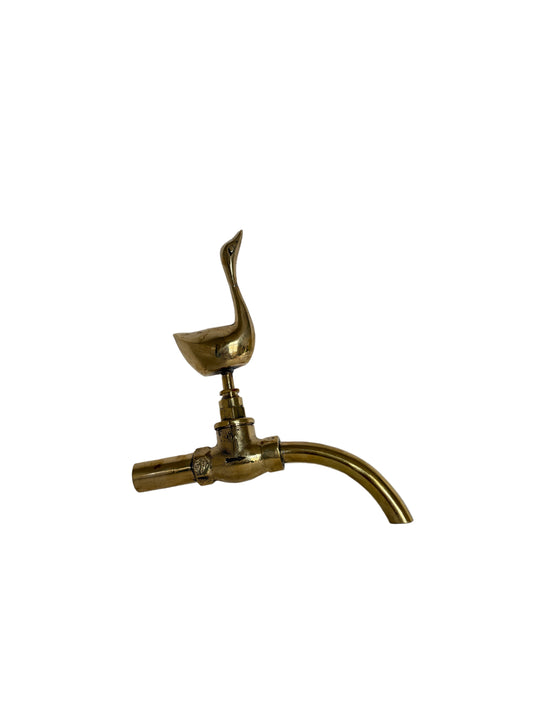 Solid Brass Animal Taps-Swan with brass spout